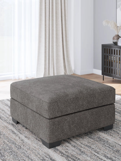 Olten - Graphite - Oversized Accent Ottoman