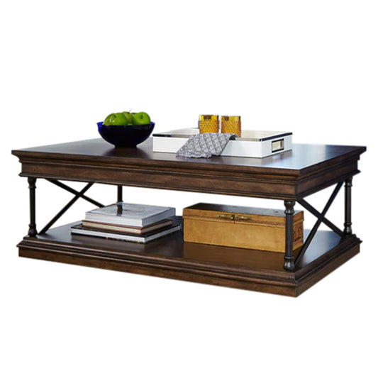 Tribeca - Rectangular Cocktail Table - Dark Brown