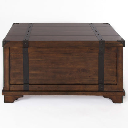 Aspen Skies - Storage Trunk - Dark Brown