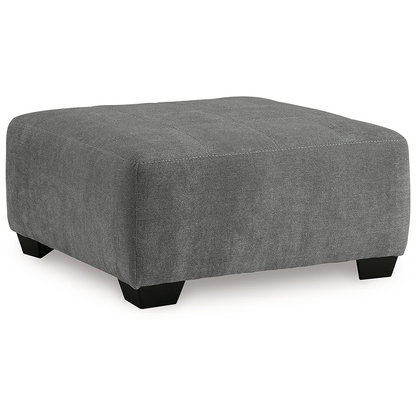 Birkdale Court - Gray - Oversized Accent Ottoman