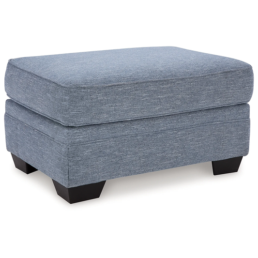 Carissa Manor - Denim - Ottoman