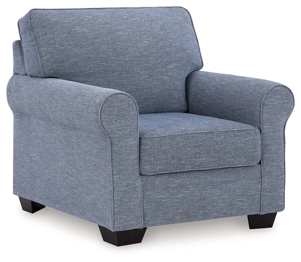 Carissa Manor - Denim - 2 Pc. - Chair, Ottoman