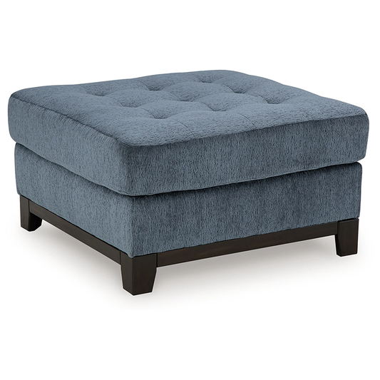 Maxon Place - Navy - Oversized Accent Ottoman