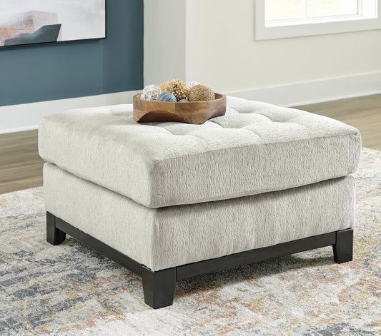 Maxon Place - Stone - Oversized Accent Ottoman 1