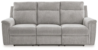 Barnsana - Ash - Power Reclining Sofa