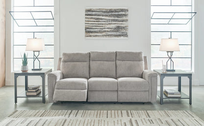 Barnsana - Ash - Power Reclining Sofa