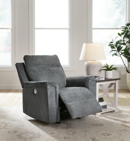 Barnsana - Gravel - Power Rocker Recliner