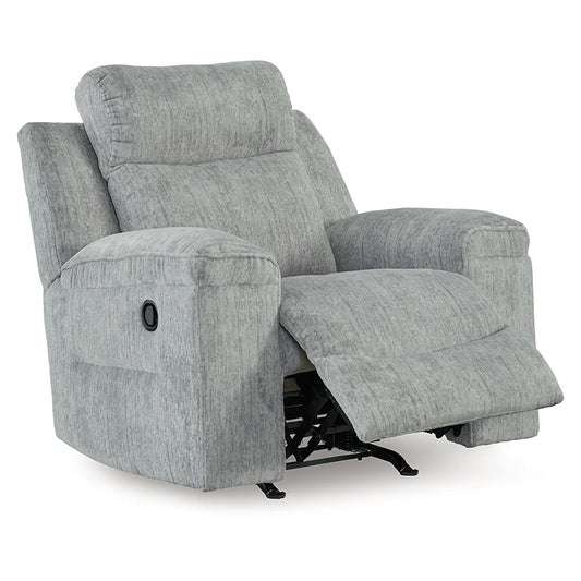 Buntington - Pewter - Rocker Recliner