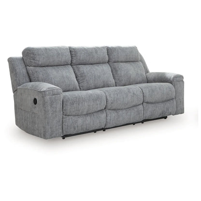 Buntington - Pewter - Reclining Sofa