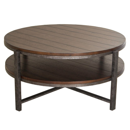 Breckinridge - 3 Piece Set (1-Cocktail 2-End Tables) - Dark Brown