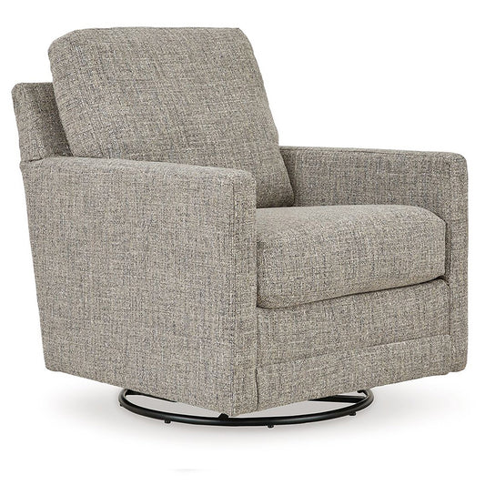 Bralynn - Linen - Swivel Glider Accent Chair