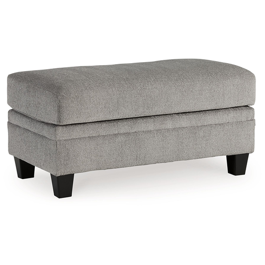 Davinca - Charcoal - Ottoman