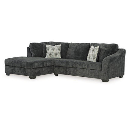 Biddeford - Ebony - 2-Piece Sectional With Laf Corner Chaise