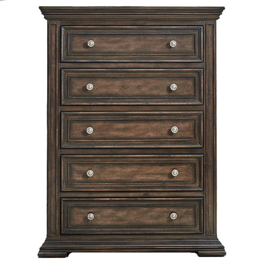 Big Valley - 5 Drawer Chest - Light Brown