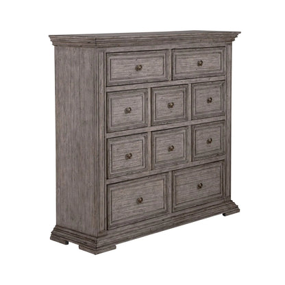 Big Valley - 10 Drawer Chesser - Gray
