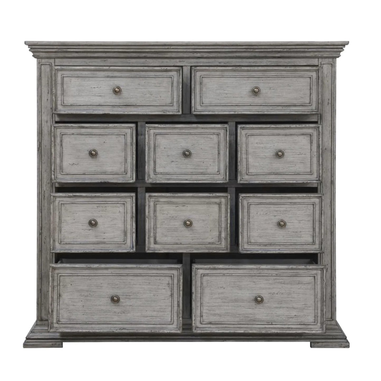 Big Valley - 10 Drawer Chesser - Gray