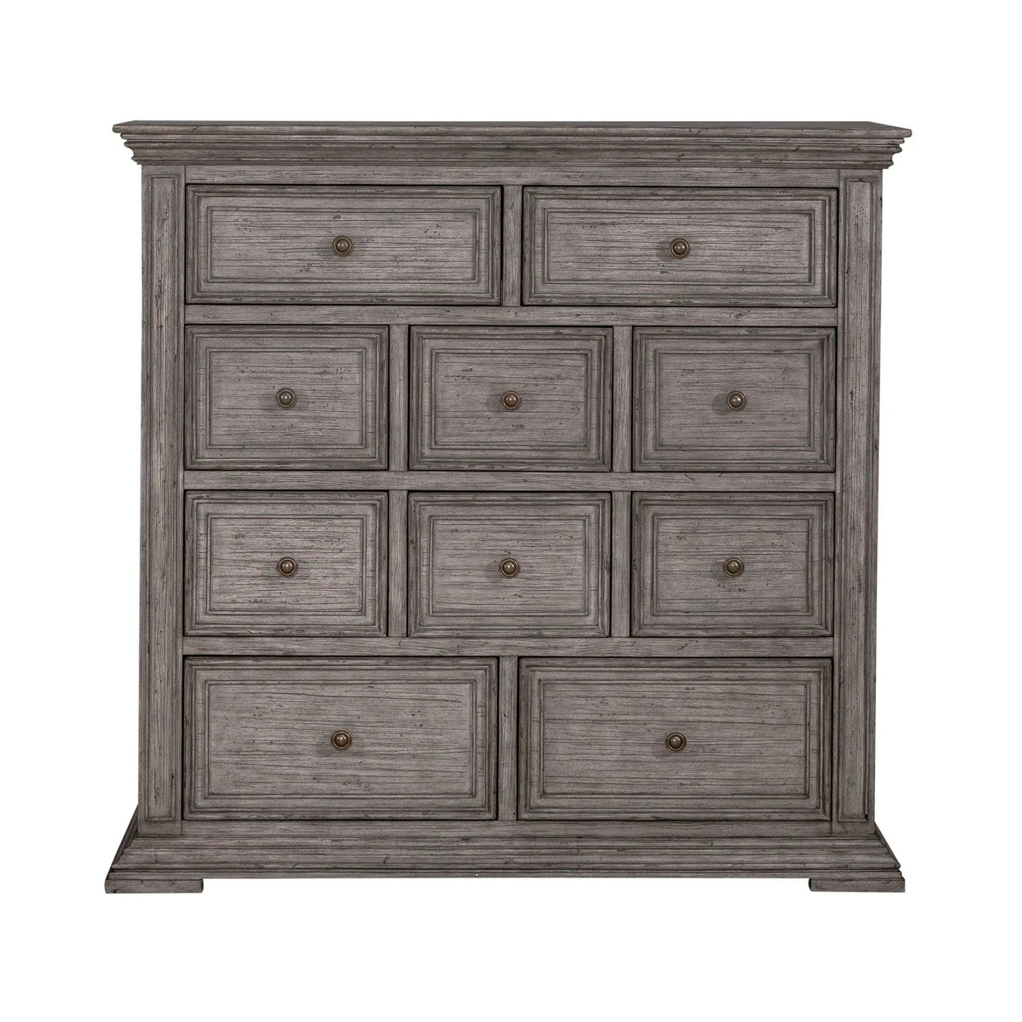 Big Valley - 10 Drawer Chesser - Gray