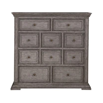 Big Valley - 10 Drawer Chesser - Gray
