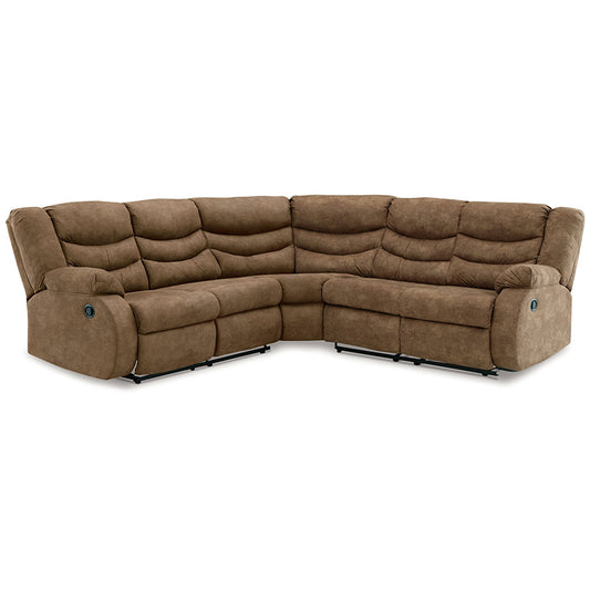 Partymate - Brindle - 2-Piece Reclining Sectional