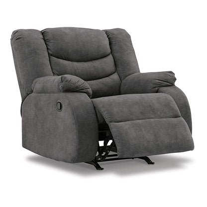 Partymate - Slate - Rocker Recliner