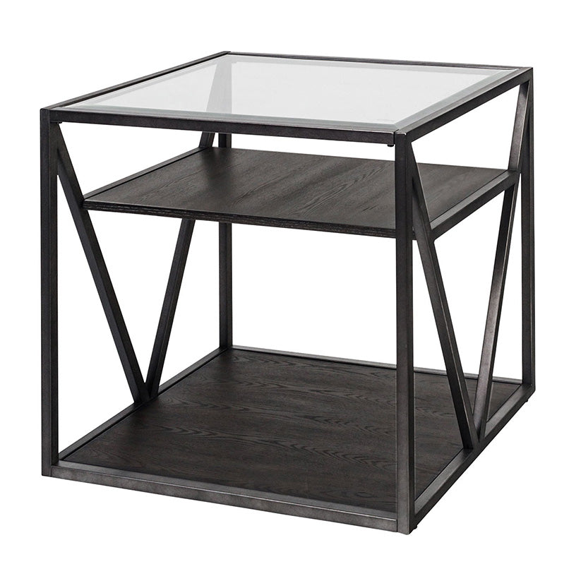 Arista - End Table - Dark Gray