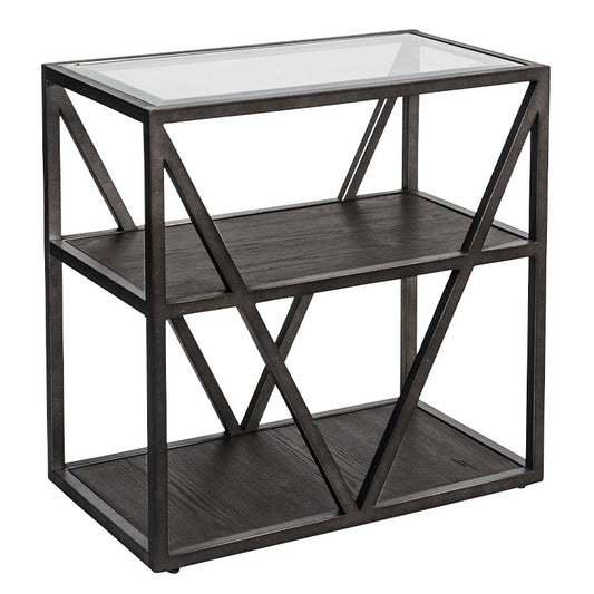 Arista - Chair Side Table - Dark Gray