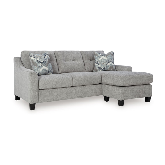 Keenelynn - Sofa Chaise - Nickel