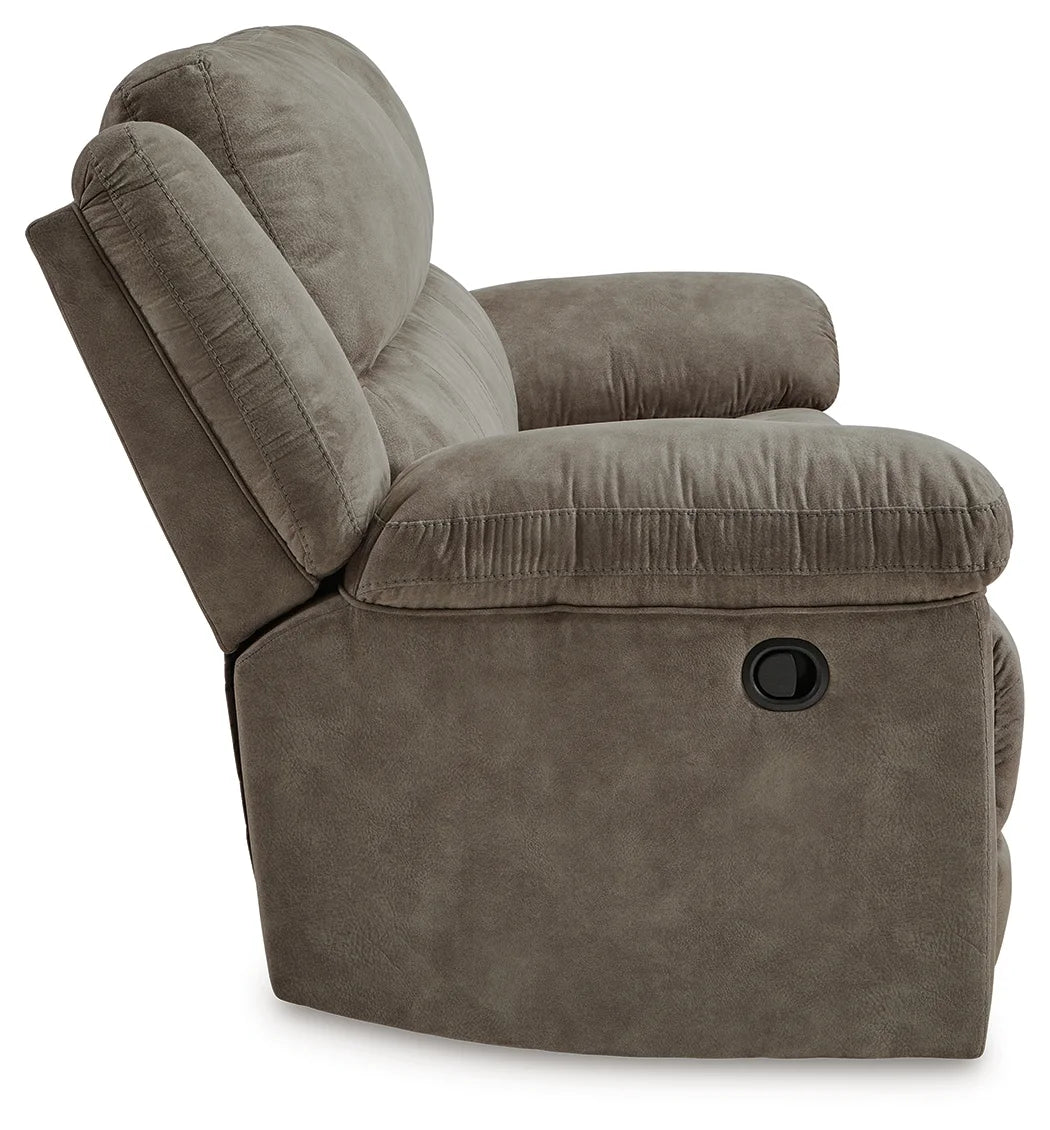 Laresview - Fossil - 2 Seat Reclining Sofa-4