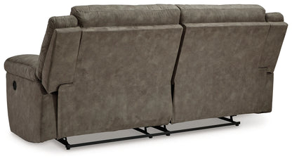 Laresview - Fossil - 2 Seat Reclining Sofa-5