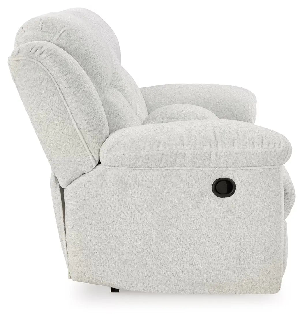 Frohn - Snow - Dbl Reclining Loveseat With Console-4