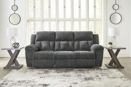 Frohn - Graphite - Reclining Sofa