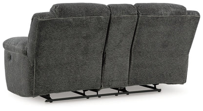 Frohn - Graphite - Dbl Reclining Loveseat With Console-5