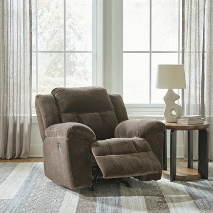 Frohn - Chocolate - Rocker Recliner-7