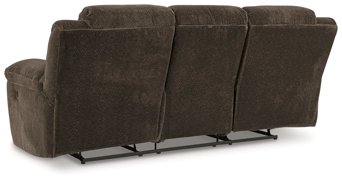 Frohn - Chocolate - Reclining Sofa-5