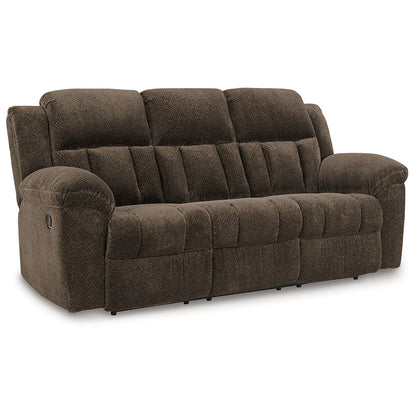 Frohn - Chocolate - Reclining Sofa