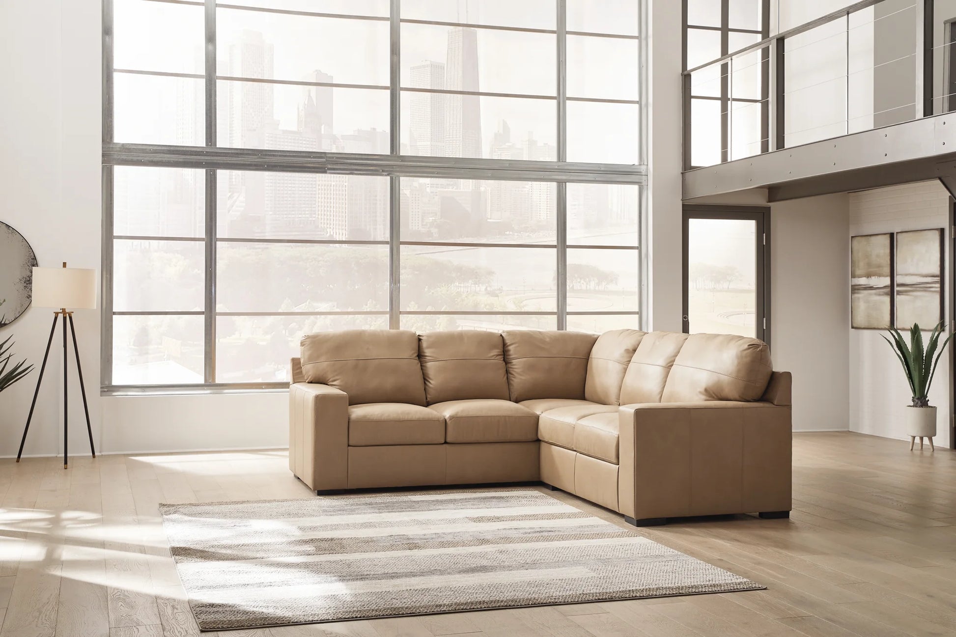 Bandon - Toffee - 2-Piece Sectional With Raf Loveseat-2