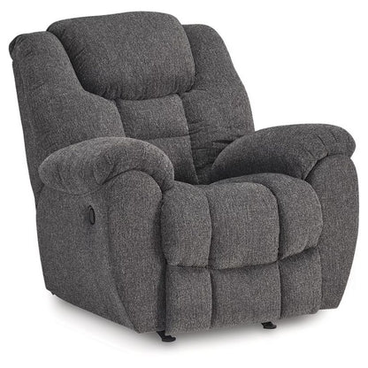 Foreside - Charcoal - Rocker Recliner
