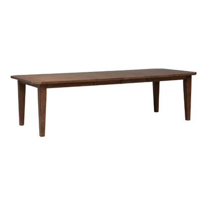 Hearthstone Ridge - Rectangular Leg Table - Dark Brown