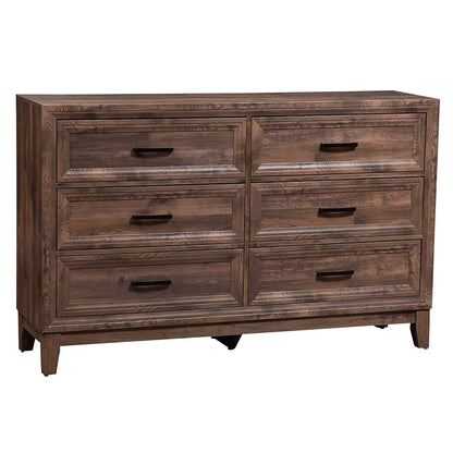 Ridgecrest - 6 Drawer Dresser - Light Brown