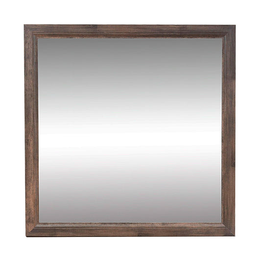 Ridgecrest - Mirror - Light Brown