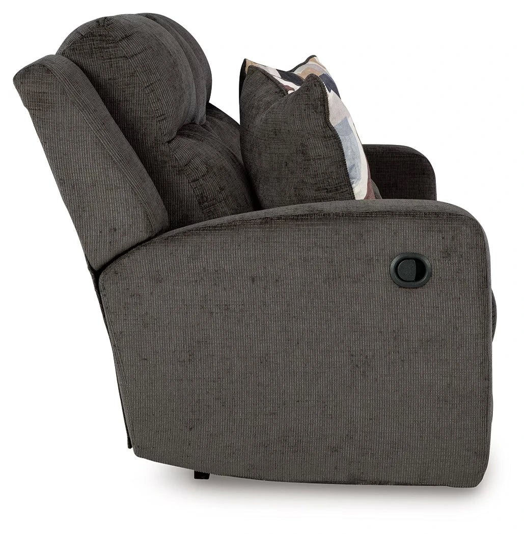 Kanlow - Dusk - Dbl Reclining Loveseat With Console