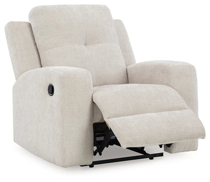 Danum - Stone - Zero Wall Recliner