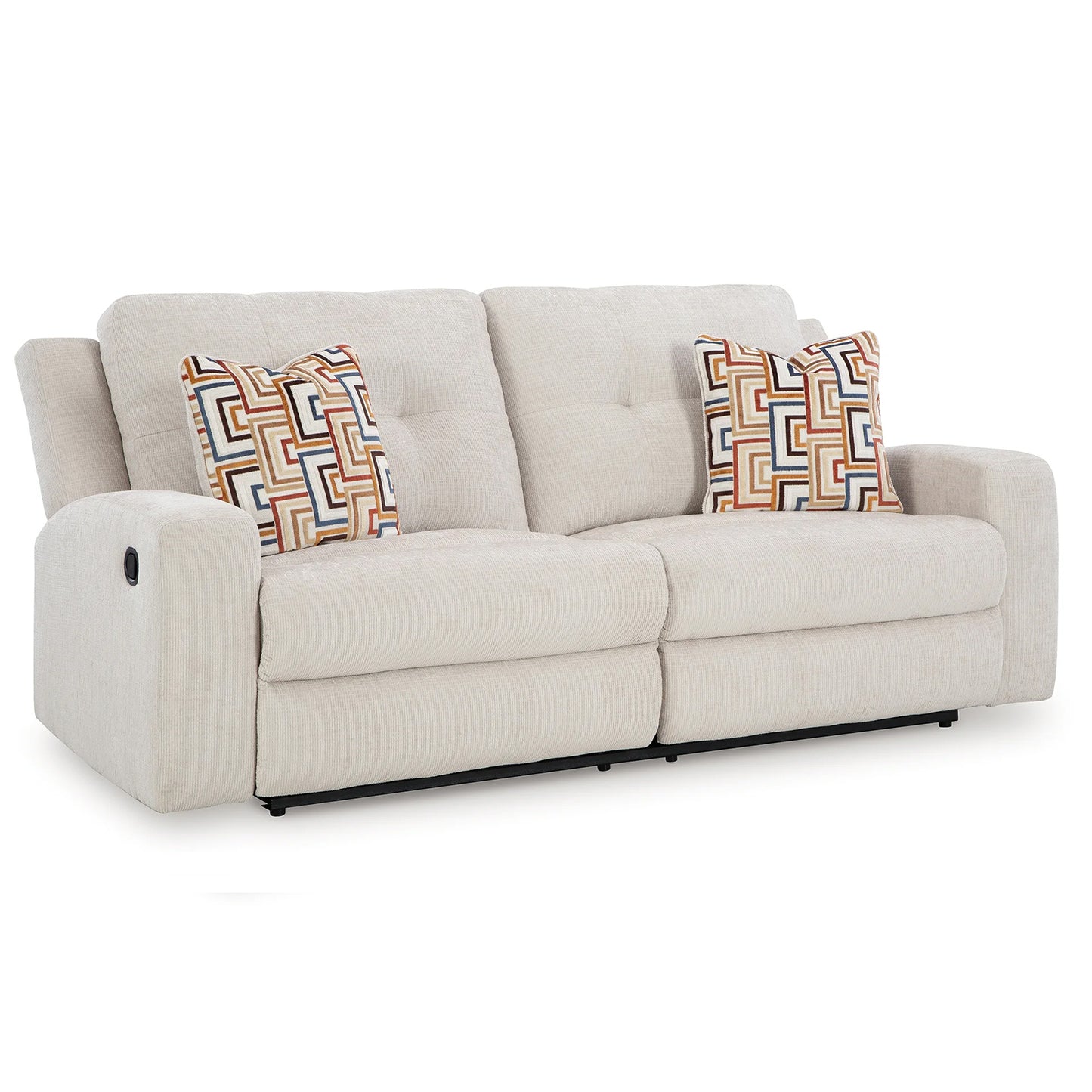 Danum - Stone - 2 Seat Reclining Sofa