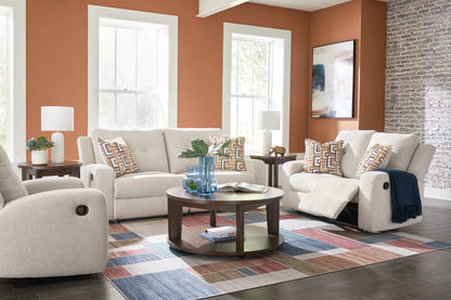 Danum - Stone - 3 Pc. - Reclining Sofa, Reclining Loveseat, Recliner