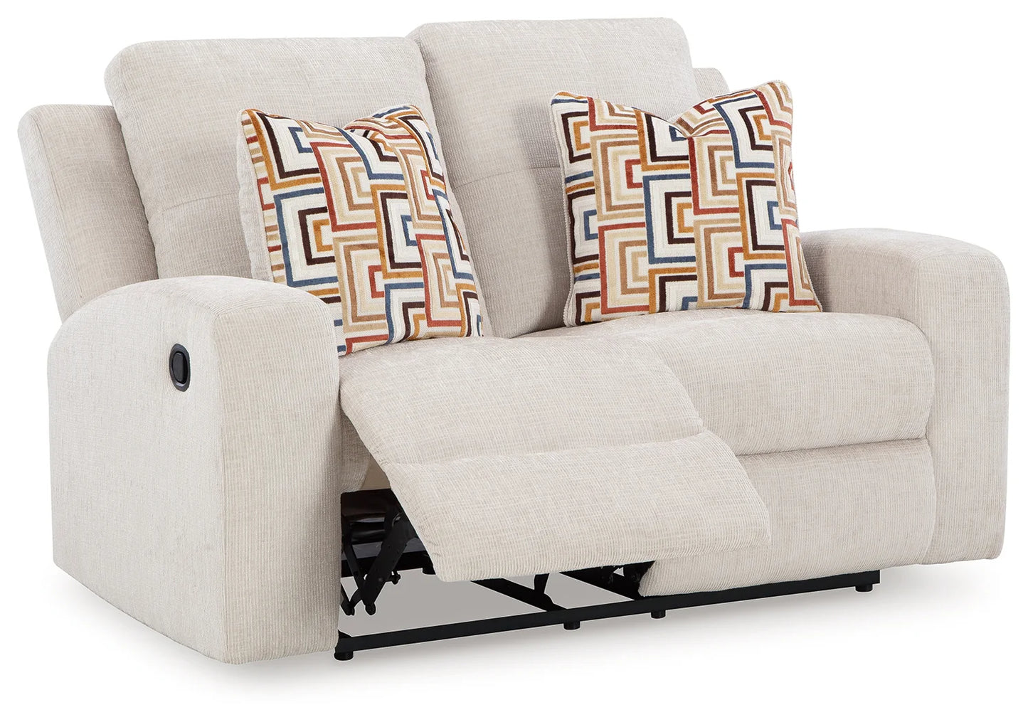 Danum - Stone - Reclining Loveseat