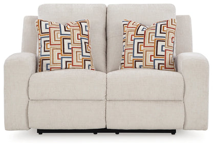 Danum - Stone - Reclining Loveseat