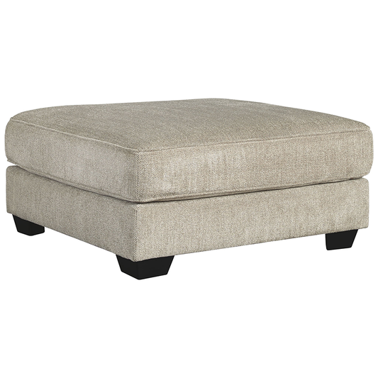 Ardsley - Pewter - Oversized Accent Ottoman