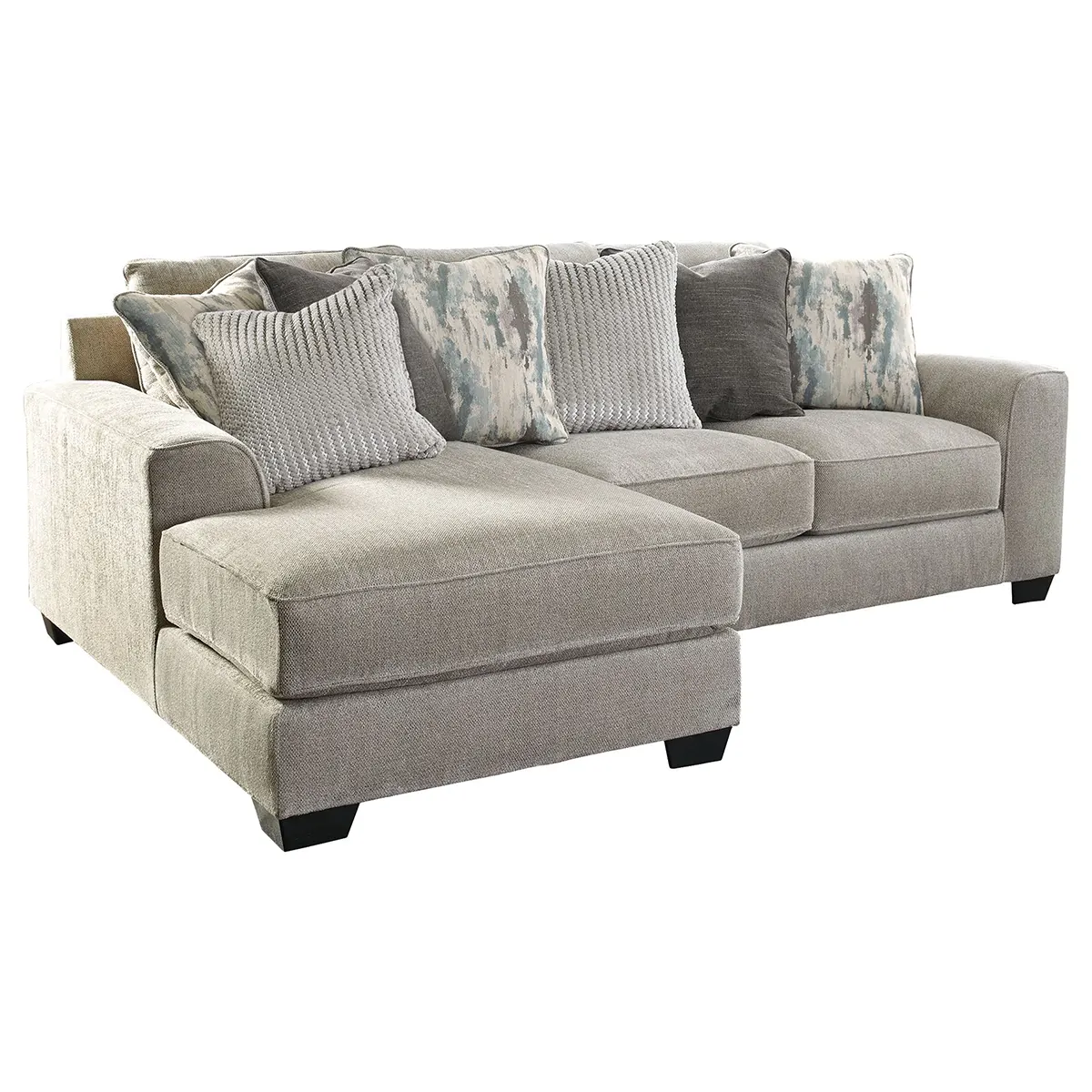 Ardsley - Pewter - 2-Piece Sectional With Laf Corner Chaise