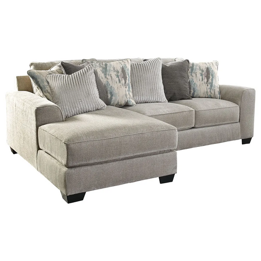 Ardsley - Pewter - 2-Piece Sectional With Laf Corner Chaise