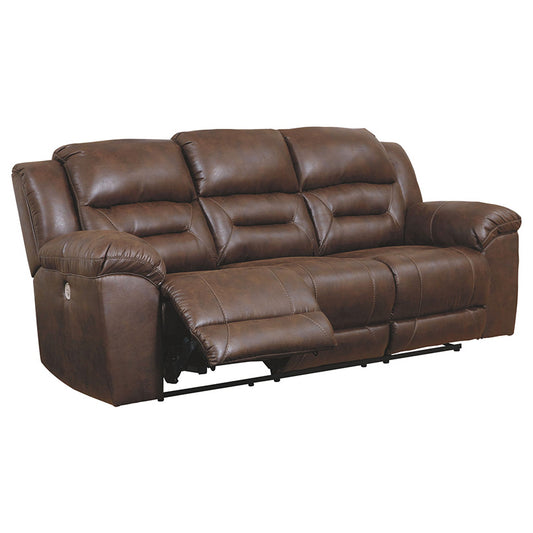 Stoneland - Chocolate - Reclining Power Sofa